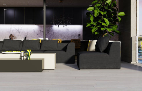 Blinde Design Bloc L1 Concrete Coffee Table - Natural Finish - BLD.1.T.BLC.L1.NA